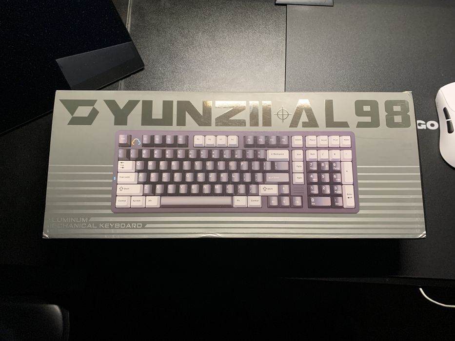 (NOVO) Teclado Wireless de Aluminio - Yunzii AL98