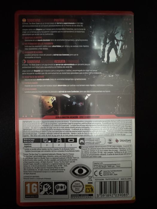 Nintendo Switch 2 - Cronos: The New Dawn