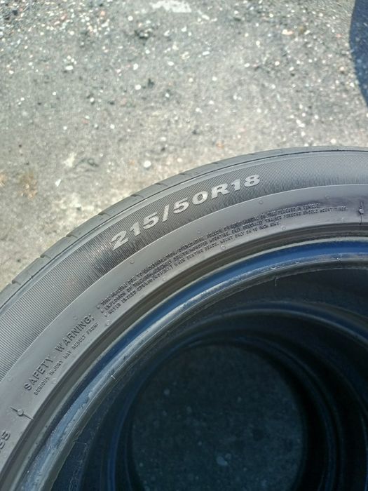 Opony letnie  215/50/18 r.