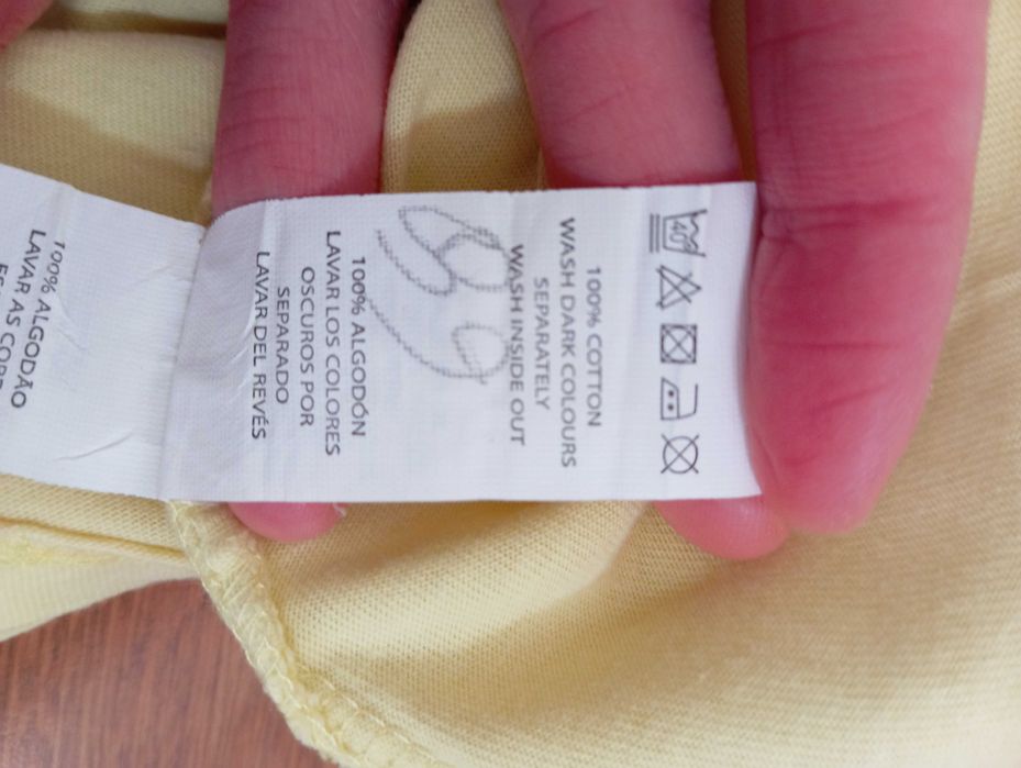 T-shirt amarela - YD