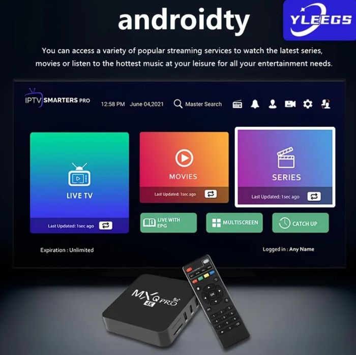 Box android TV 4K