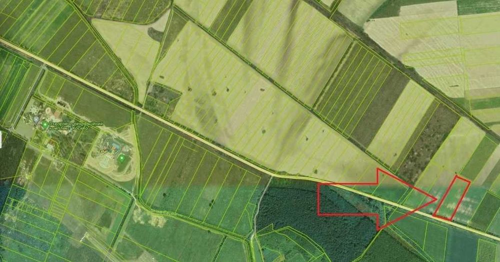 Продам земельну ділянку КОСИНО Косонь термальні Води
