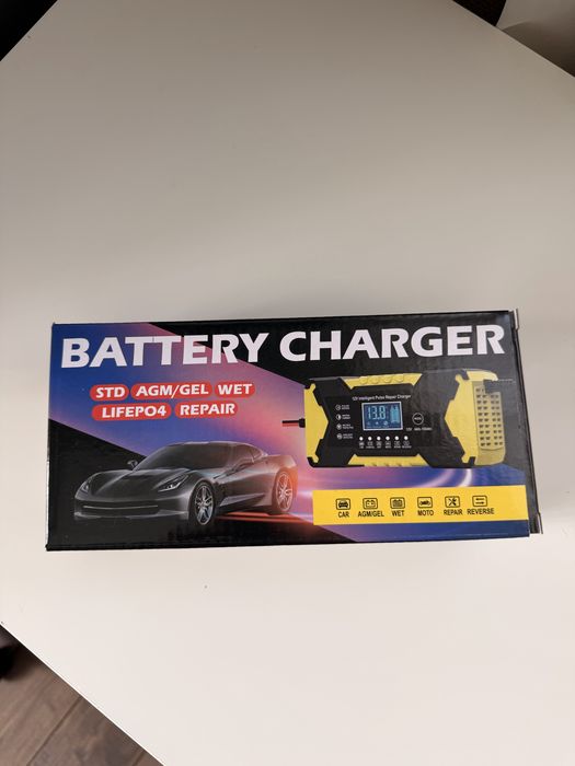 Автоматичний зарядний пристрій для акумуляторів 12V 6A (AGM / GEL / WET / LiFePO4)