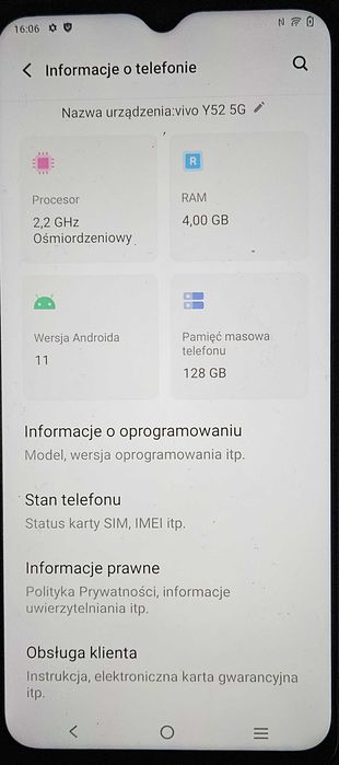 Nowy telefon 5G z dobrymi parametrami. (foto}