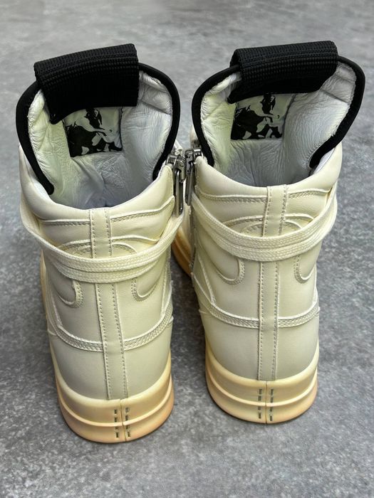Rick owens jambo dunk 2008 white білі кросівки кроссовки кеди 44 43 42 41
