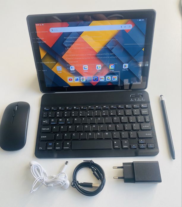 Tablet 10,1 cala Android 16 zestaw