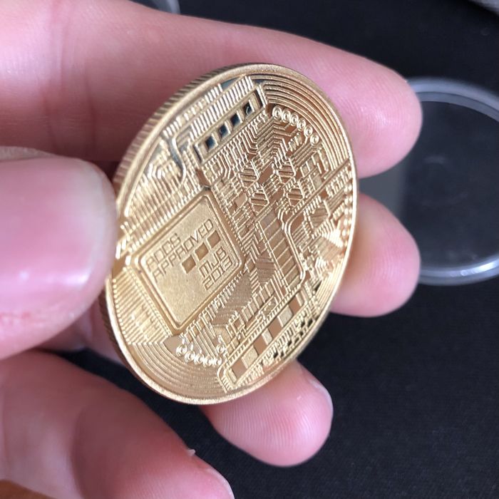 Монета сувенірна Bitcoin