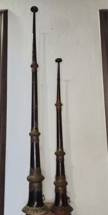 Тибетский горн, церемониальная труба