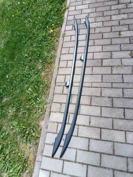 Relingi dachowe czarne Audi A4 B6 B7 dechroming