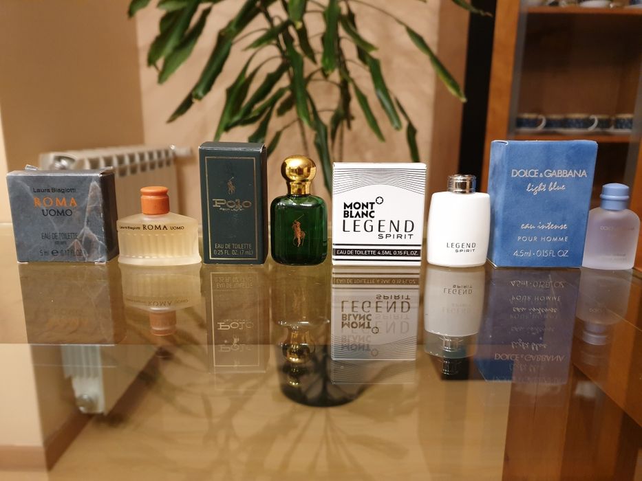 Miniaturas de perfumes masculinos