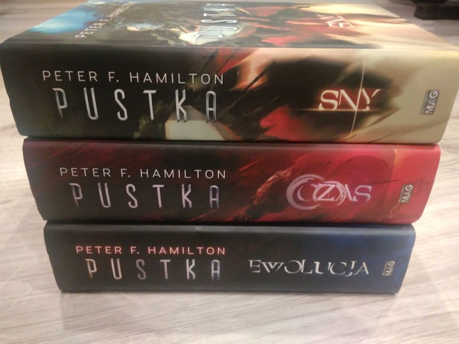 Peter F. Hamilton - cykl Pustka: Sny, Czas, Ewolucja