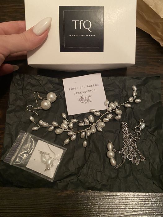 Набір прикрас весільний