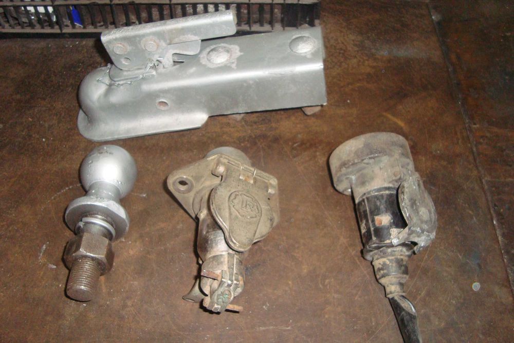 Bola  engate de atrelado  e  espelhos ,  Cintas  para cargas