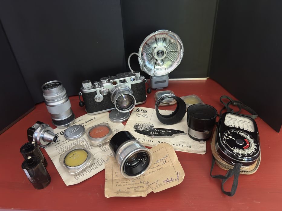 Leica III f  1954  rok idealny stan kolekcja rodzinna!