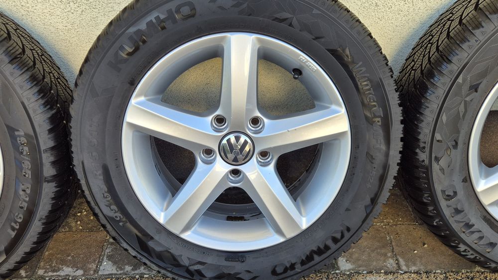 Koła felgi aluminiowe 15" VW Seat Skoda 5x112