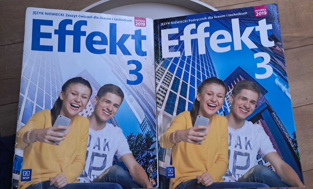 Effekt 3 Podręcznik + Zeszyt Ćwiczeń Język Niemiecki Liceum / Technikum WSiP (Reforma 2019)
