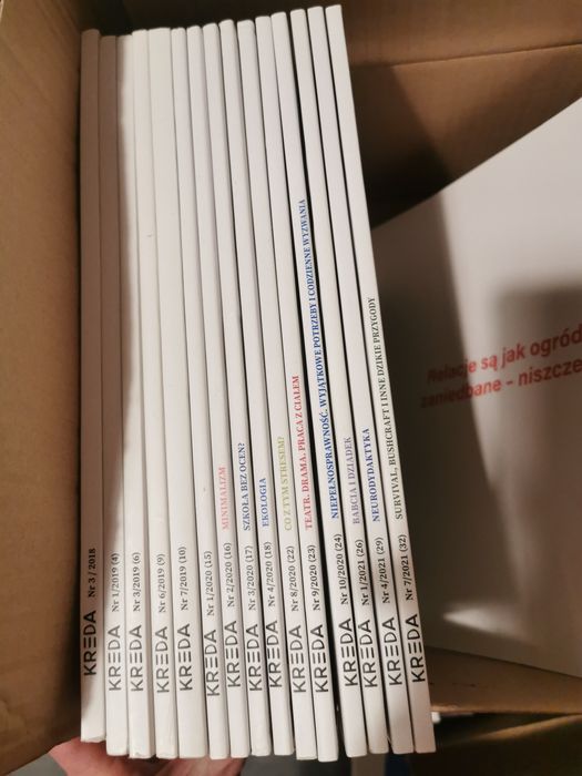 Magazyn KREDA archiwalne numery edukacja domowa miesięcznik