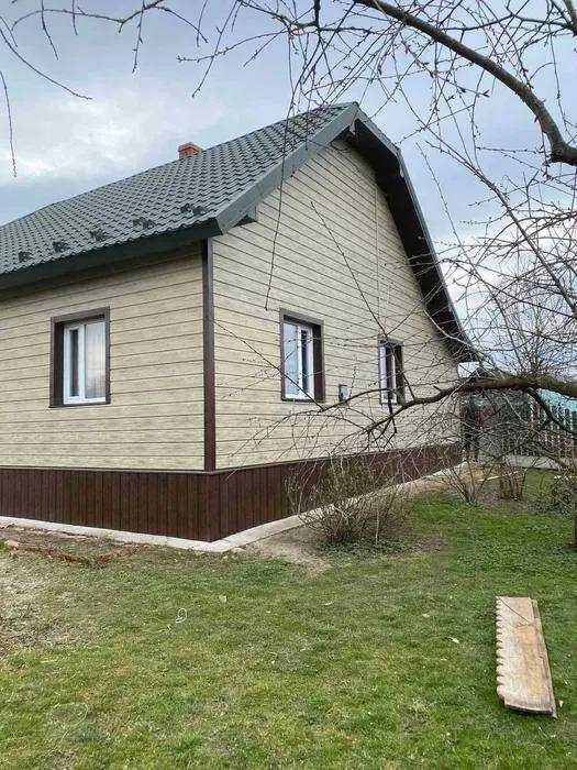 Металевий сайдинг 3Д Темне дерево блок хаус в кольорі дерева