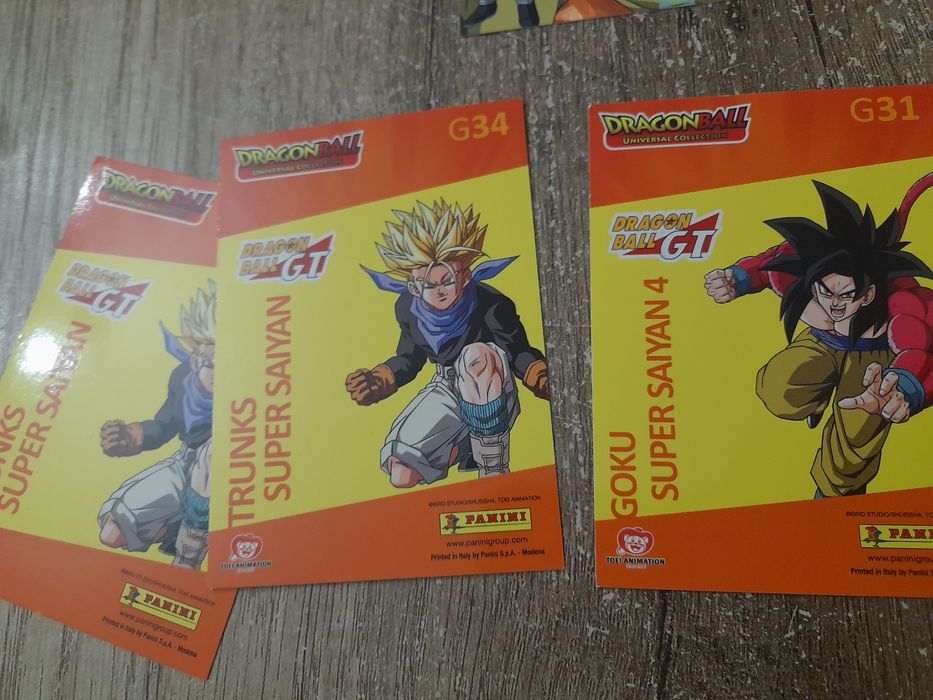 Karty dragon ball Universal collection