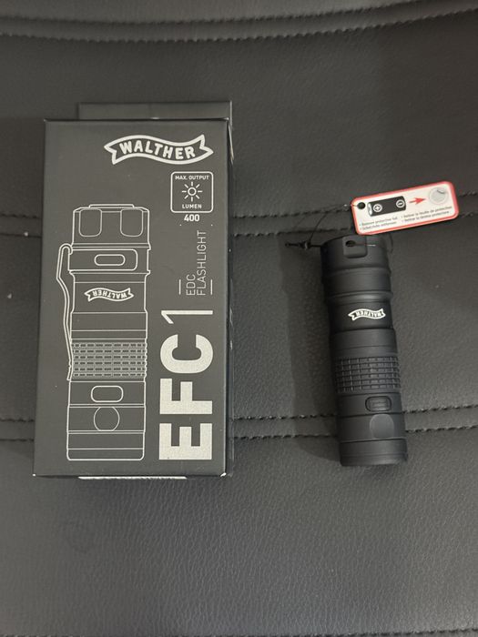 Kompaktowa Latarka Walther EFC1 400lm lumenów tpx8 - pomysł na prezent