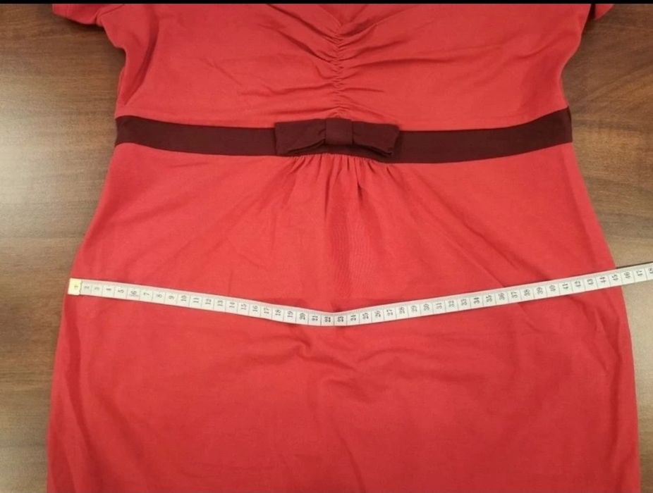 Sukienka bawełniana ciążowa z krótkim rękawem Next Maternity 38 40 M L