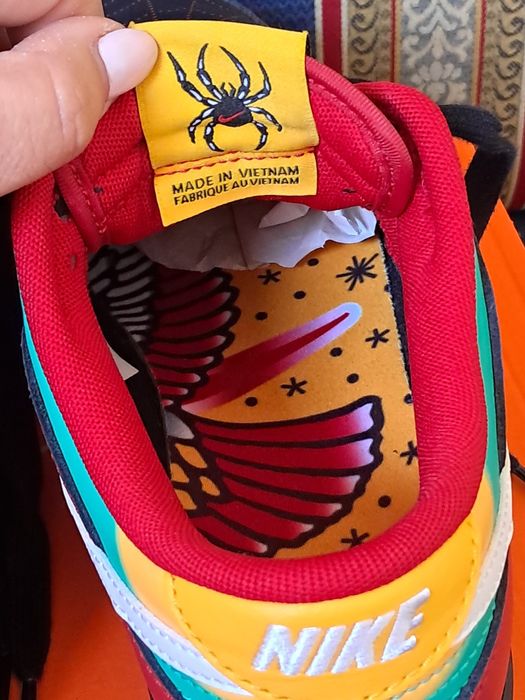 Nike Low Biker Tattoos como novas