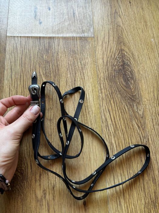 Pasek do spodni czarny