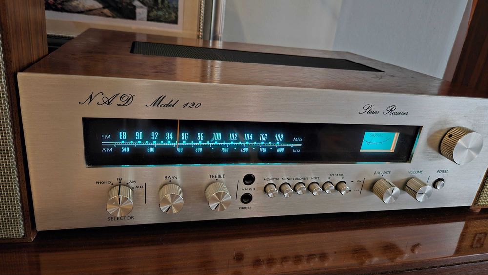 Receiver NAD 120 + IREL BRUNS – Brytyjska dusza z analogową magią