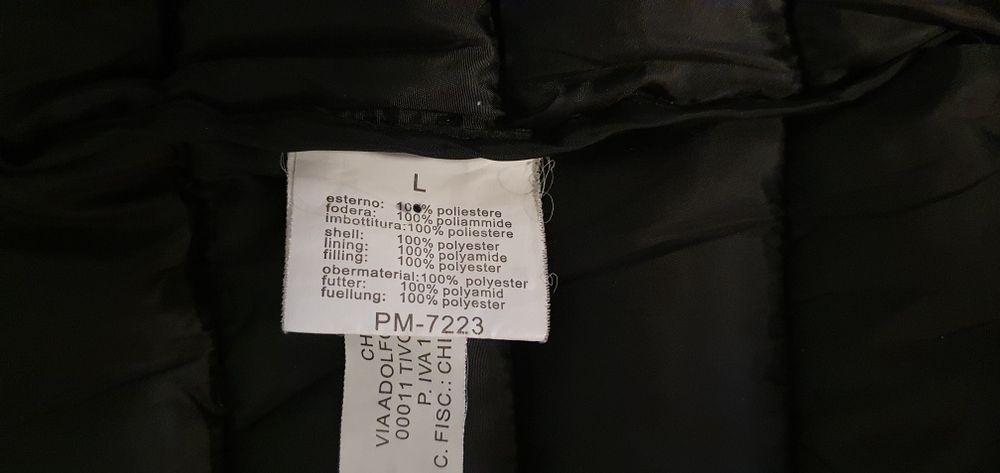 Kurtka damska rozmiar L czarna