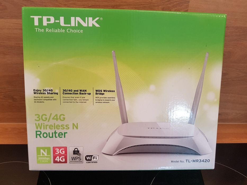 Router WiFi, TP-Link TL-MR3420 3G/4G Wireless N
