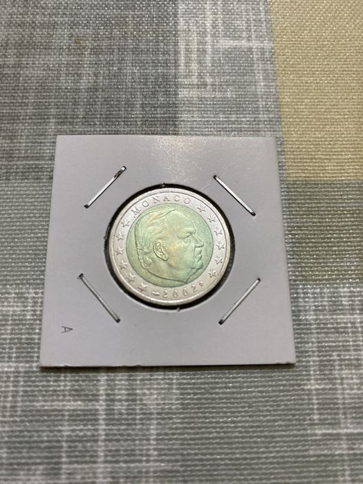 Moeda 2 euros monaco