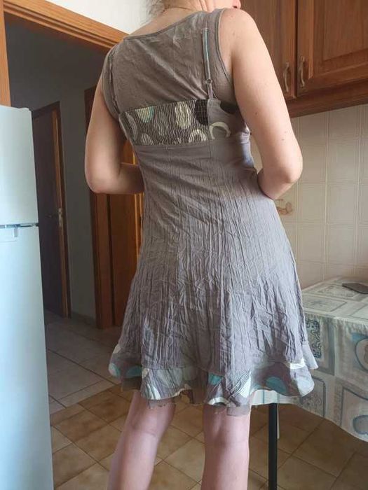 Vestido Kwoman com forro