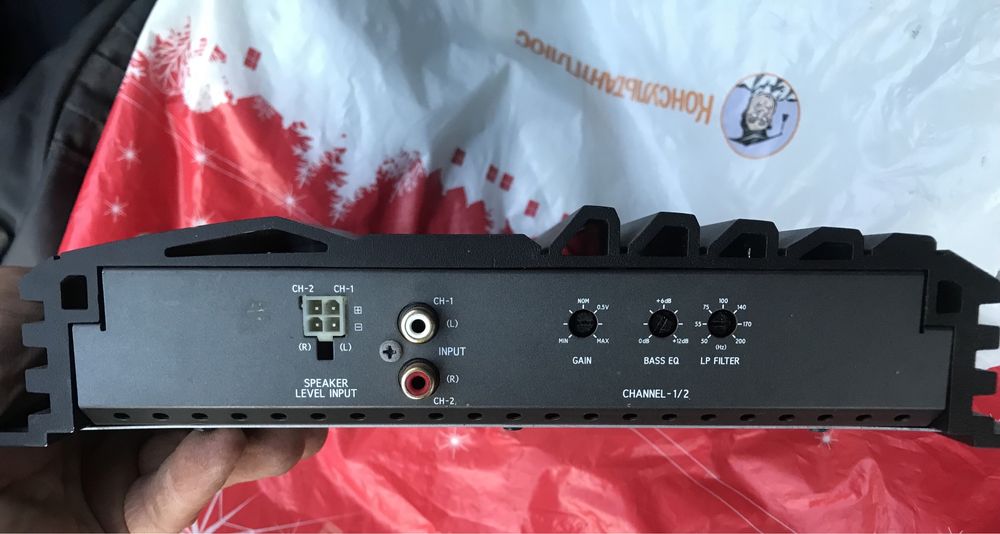 Усилители: Alpine MRP-M352 и Power Acoustik ov2-300