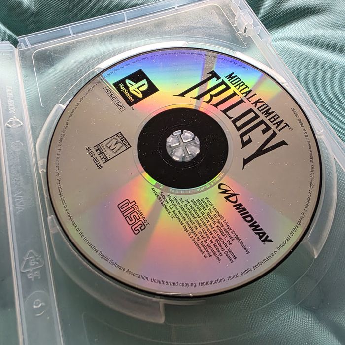 Mortal Kombat Trilofy Sony Ps1