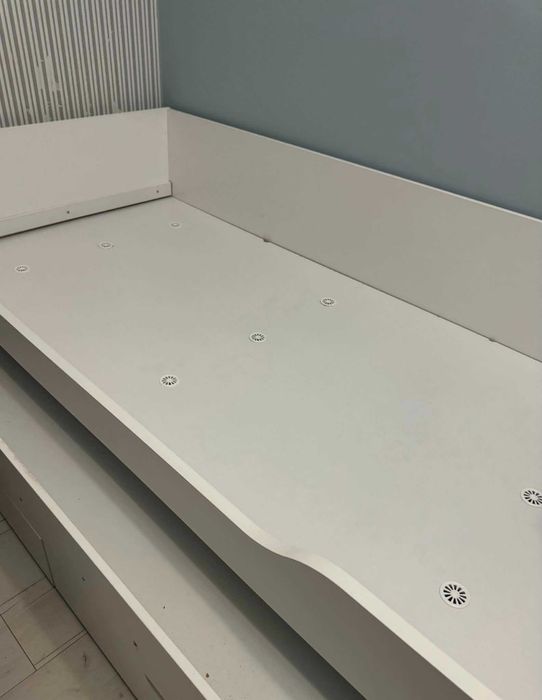 Łóżko podwójne wysuwane