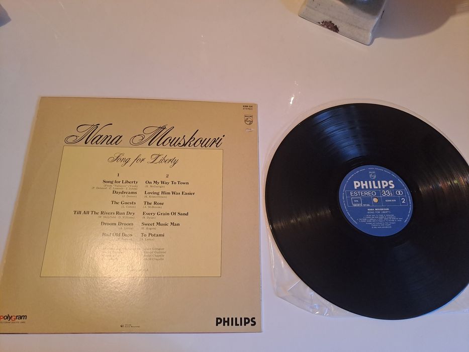 Disco Vinil Nana Mouskouri - Song for Liberty