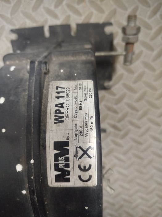 Wentylator pieca Defro EKR