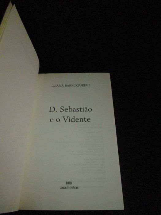 Livro D. Sebastião e o Vidente Deana Barroqueiro