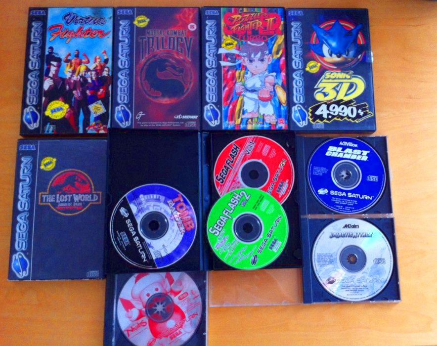 Jogos sega saturno