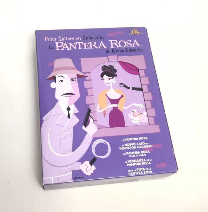 DVD coleção Pink Panther Pantera cor de rosa