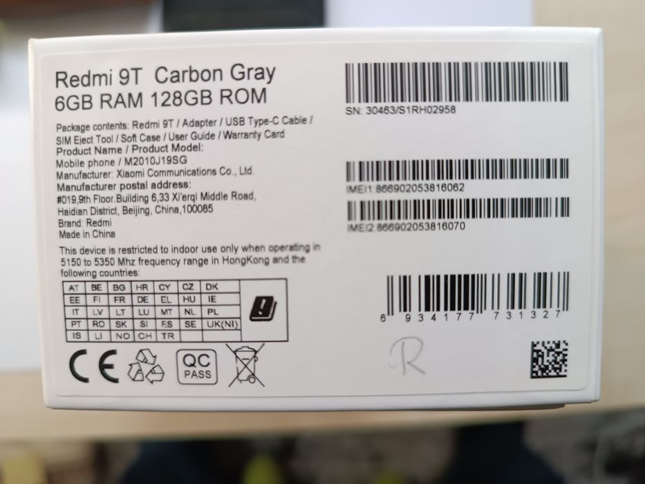Redmi Note 9T 6/128