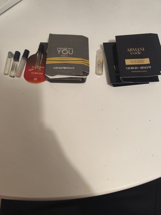 Perfumy widoczne