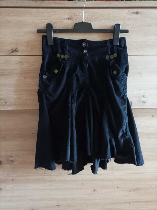 Spódnica czarna DenimCo rozm S