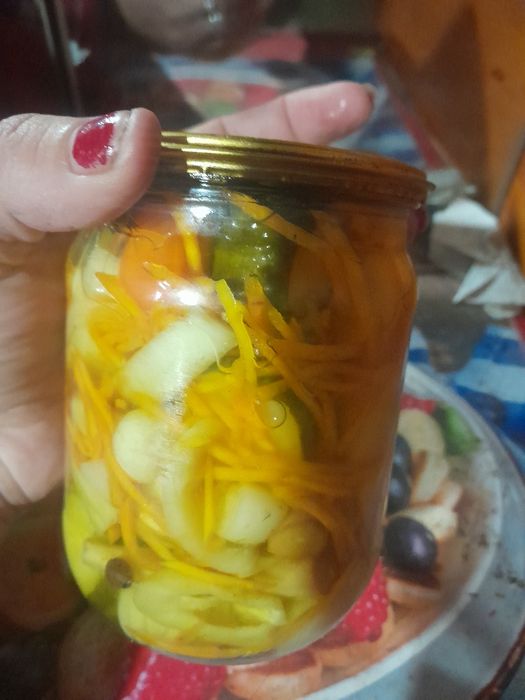 Маринованные домашние грибы