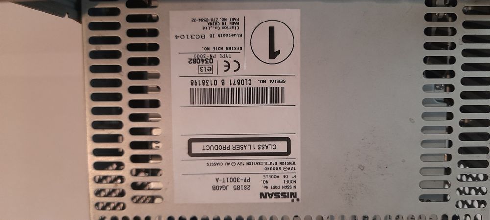 Магнитола NISSAN X-Trail