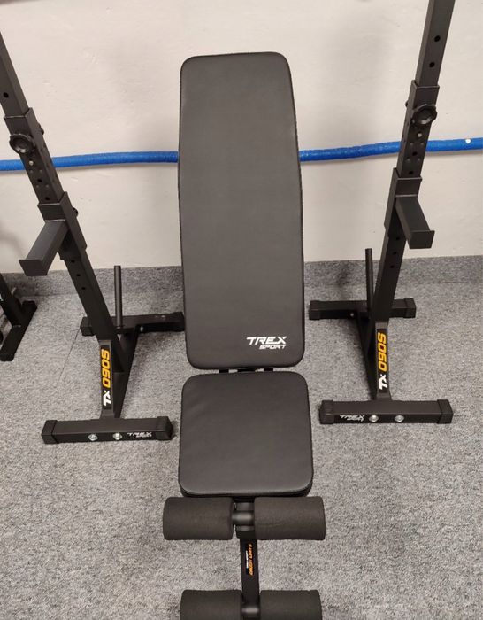 Nowa Regulowana Ławka Treningowa Trex Sport – Składana Do Ćwiczeń