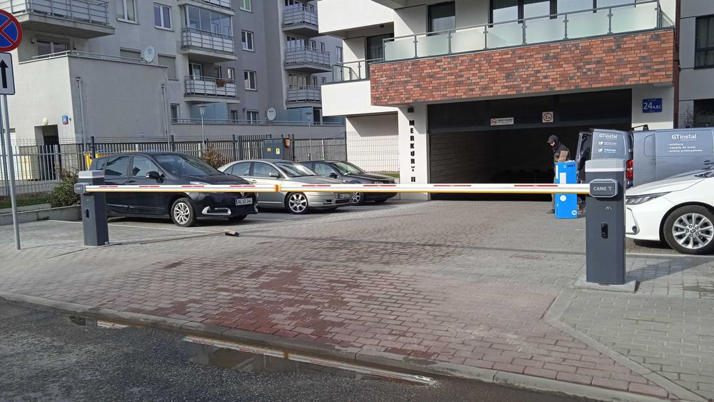 SZLABAN PARKINGOWY Szlabany Ramię do szlabanu - Sprzedaż Montaż Serwis