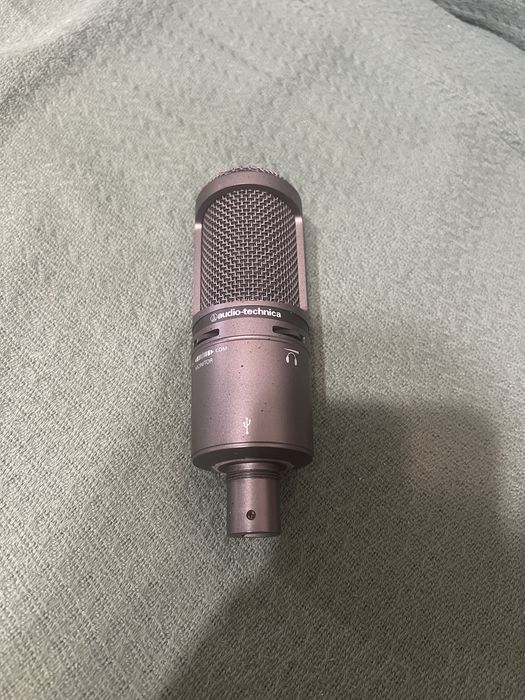 Мікрофон Audio-Technica AT2020USB+ та подарунки 2 поп-фільтра та пантограф