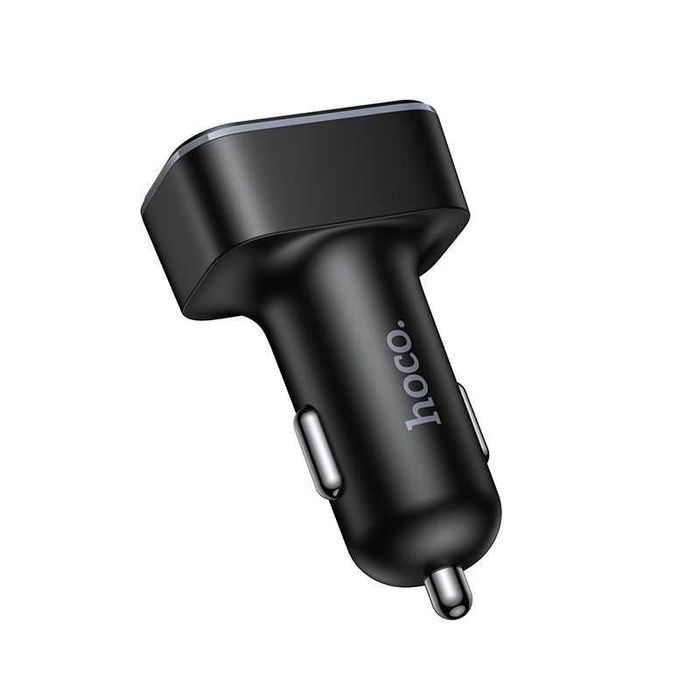 Ładowarka samochodowa z wyświetlaczem LCD 2x USB + USB C PD 42W Z63A