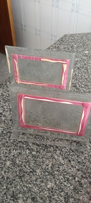 Peças de decoração,  vidro